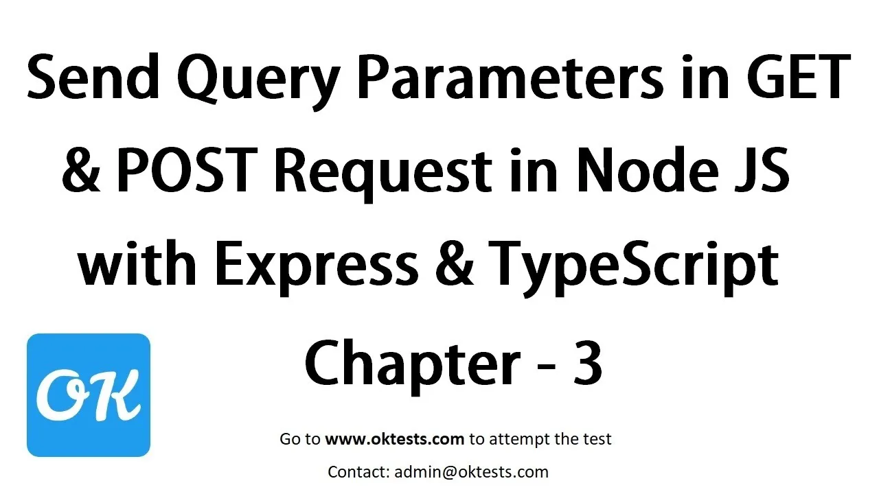How to Get Query Parameters From URL in Node, Express and Typescript.