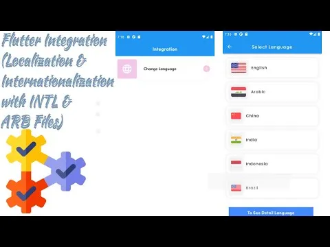 Flutter Integration - Ep1 - Localization & Internationalization with INTL & ARB Files - Speed Code