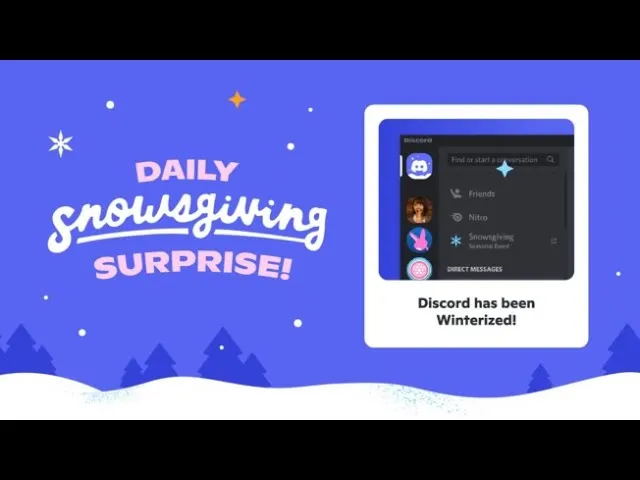 Get Free Discord Nitro By Participating in Discord's Snowsgiving
