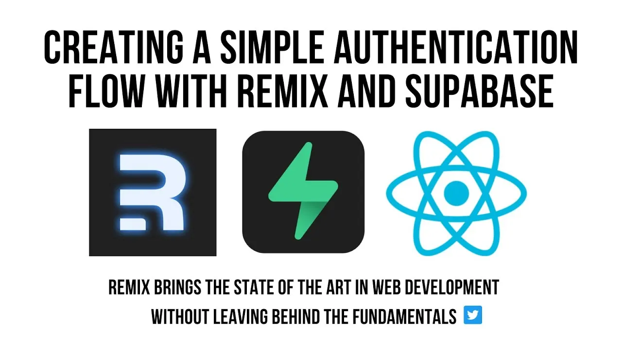 How to Create Authentication Flow using Remix and Superdatabase 