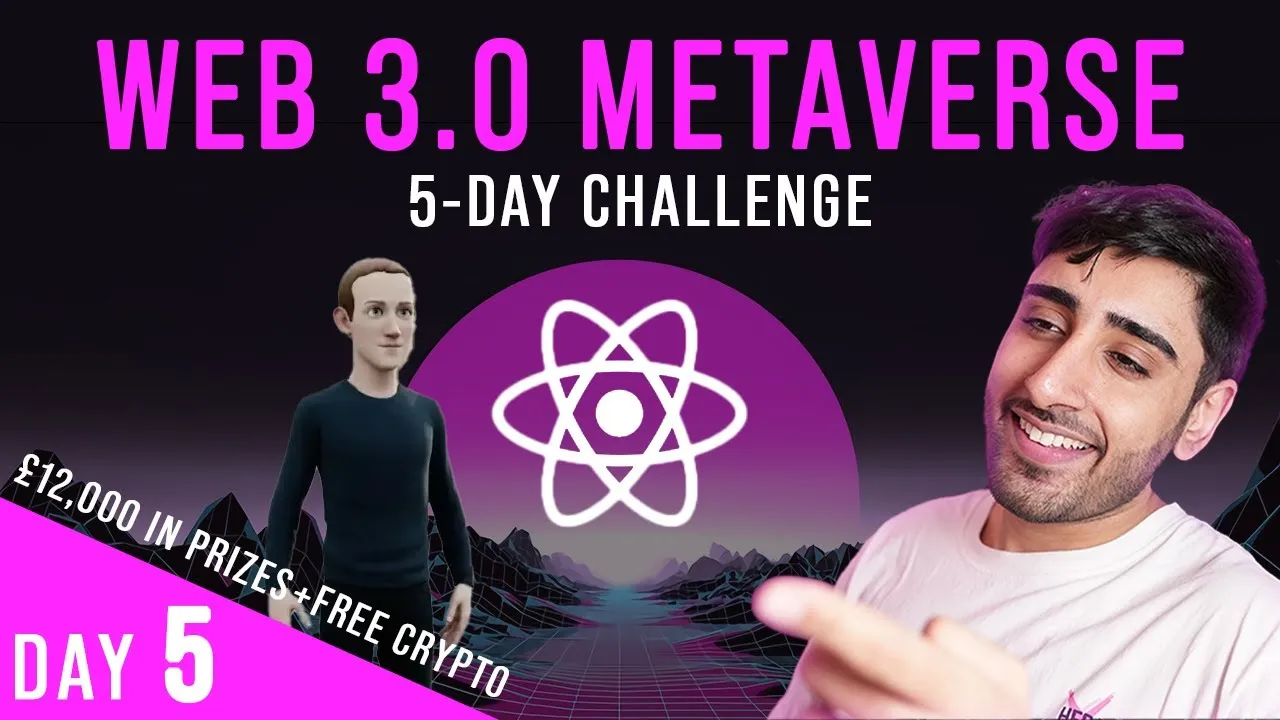 WEB 3.0 METAVERSE REACT.JS CHALLENGE | Ultimate Full Stack Developer Roadmap - FINALE (2022)