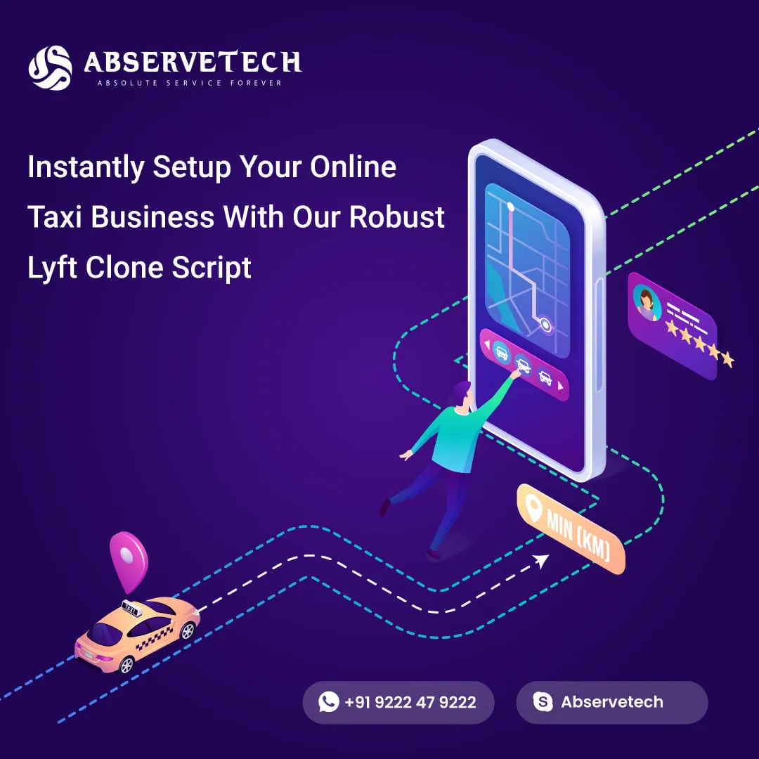 Launch Uber Clone Script with Abservetech instantly