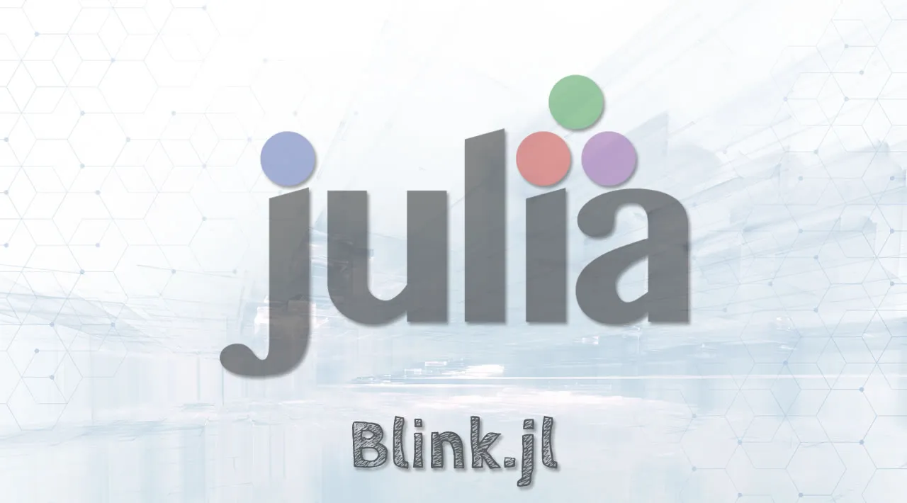 Blink.jl: Web-based GUIs for Julia