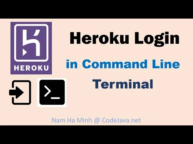 Heroku Login in Command Line / Terminal