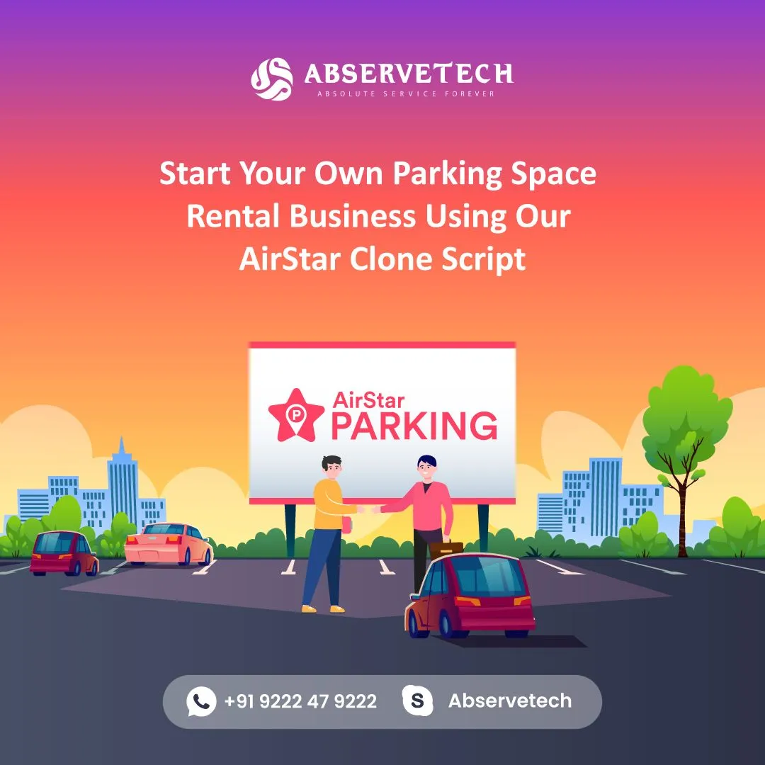 Start Your Own Parking Space Rental Business Using Our AirStar Clone S