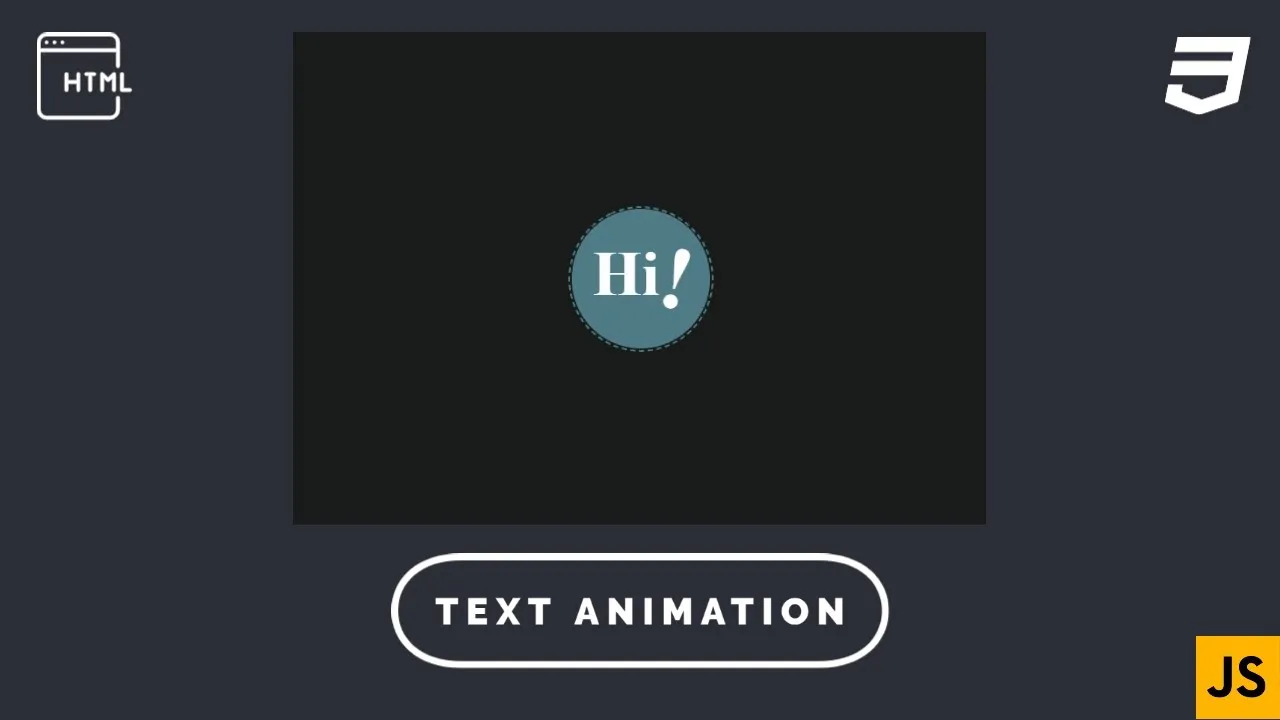 Anime JS - Text Animation JavaScript Project