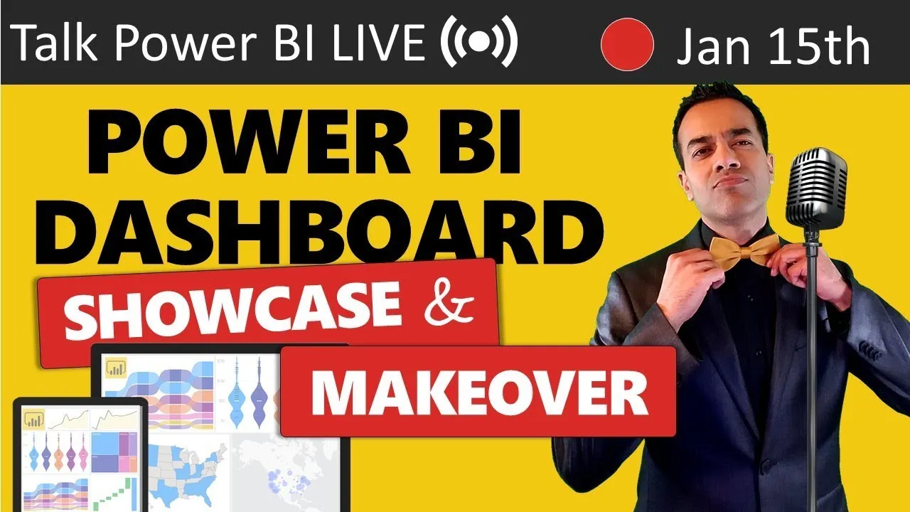 Power BI Dashboard Showcase & Makeover