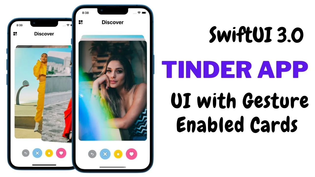 How to Create Tinder App UI with Activated Tags using SwiftUI 3.0