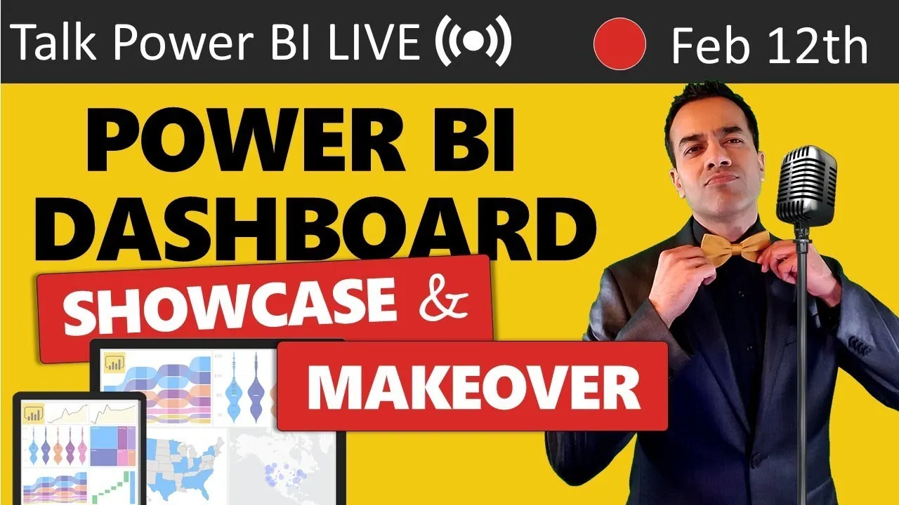 Learn Power BI Dashboard Showcase & Makeover