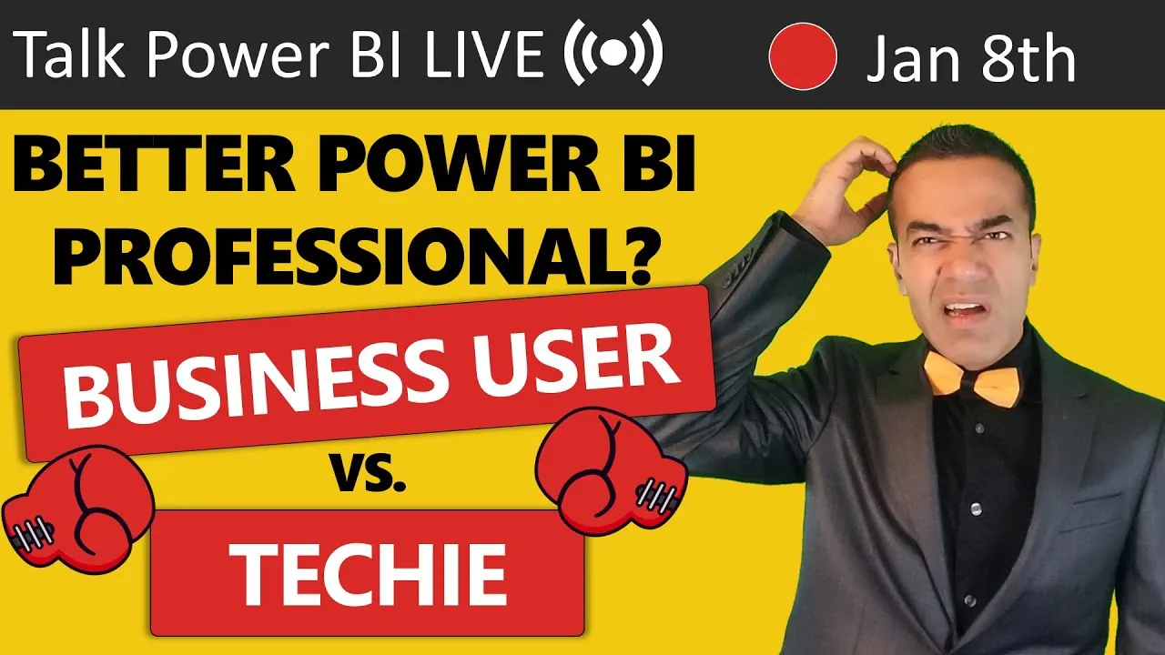 Techie vs Business User: Who Makes the Best Power BI Professional?