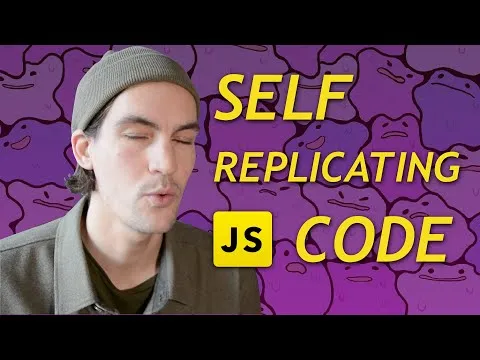 Self reproducing Code that prints itself - Quines in Javascript