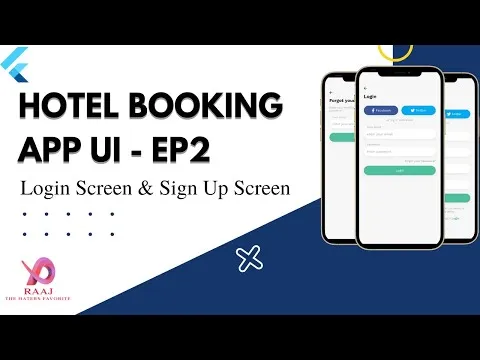 Flutter Hotel Booking UI - Book your Stay At A New Hotel - Ep2