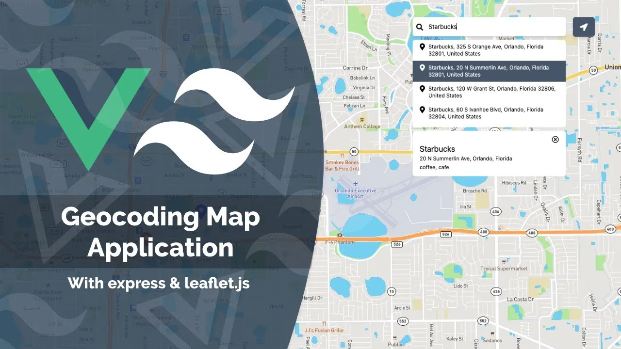 How to Build & Deploy a Geocoding Map App With Vue 3, Tailwind CSS