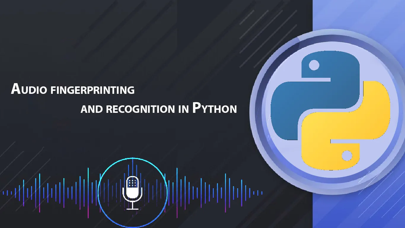 Audio fingerprinting and recognition in Python