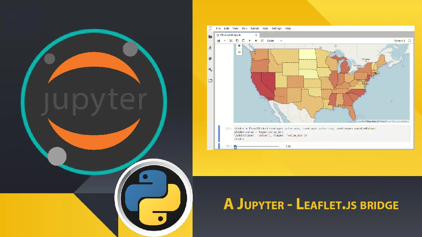 Ipyleaflet: A Jupyter - Leaflet.js bridge