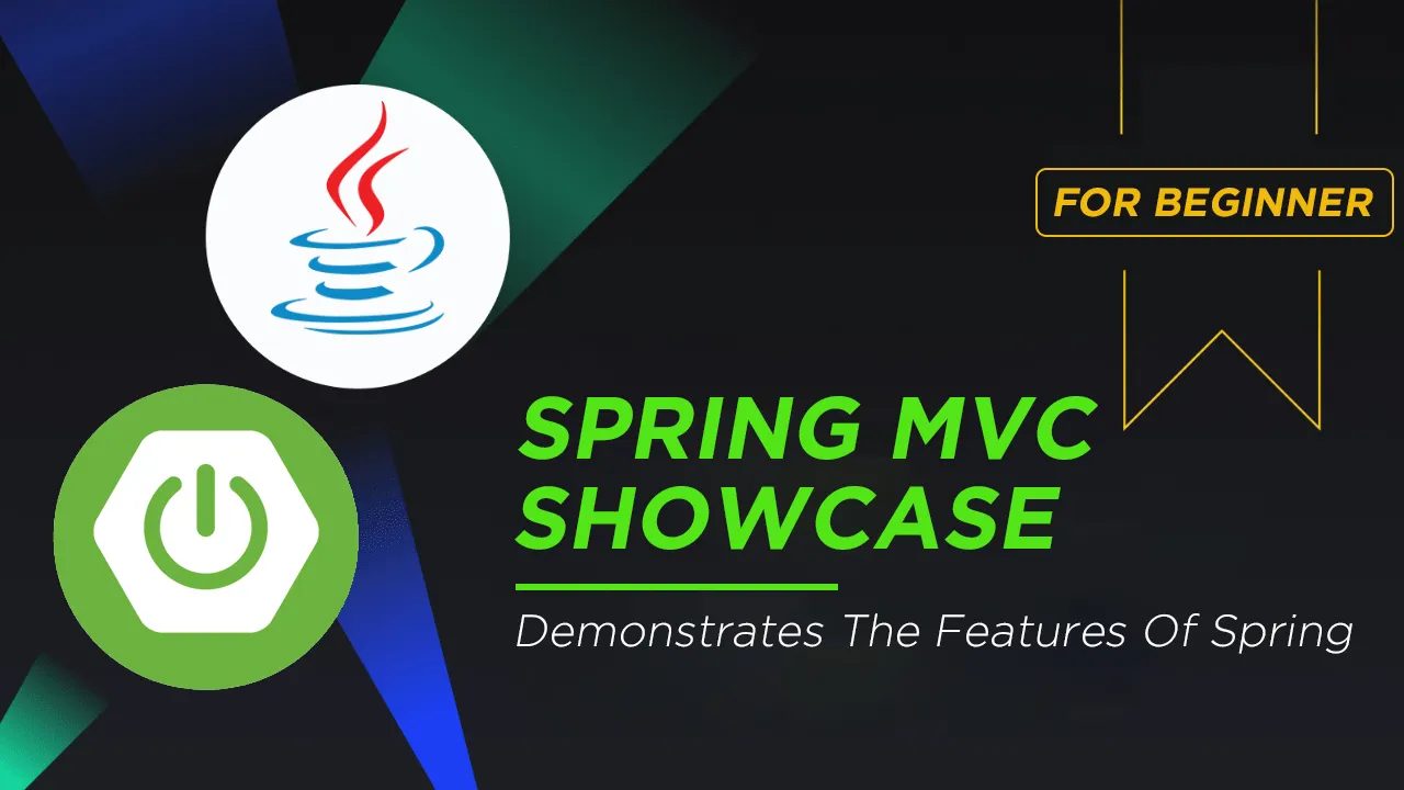 Spring MVC Showcase: Demonstrates The Features Of The Spring MVC