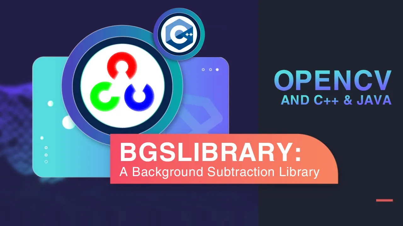 BGSLibrary: A Background Subtraction Library With C++, Java & Python, MATLAB, Java and GUI on QT