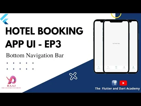 Flutter Hotel Booking UI - Book your Stay At A New Hotel - Ep3
