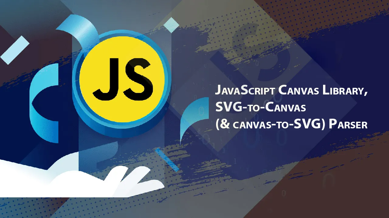 JavaScript Canvas Library, SVG-to-Canvas (& canvas-to-SVG) Parser
