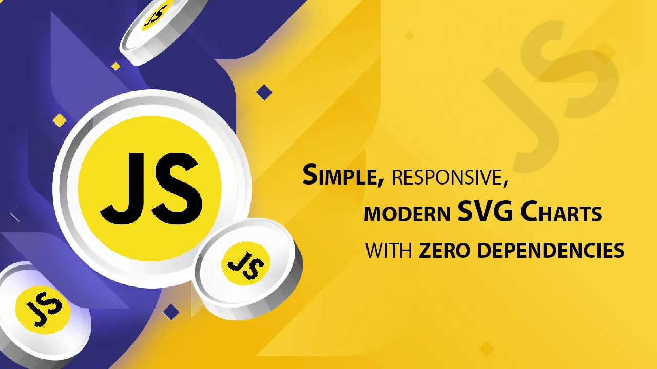 Simple, Responsive, Modern SVG Charts with Zero Dependencies