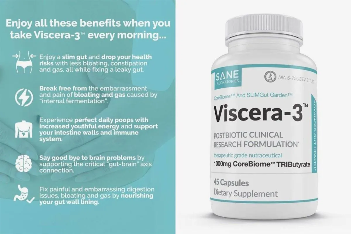 Viscera-3 Reviews – Is SANE Viscera-3 Postbiotic Best Product Worth Buying?