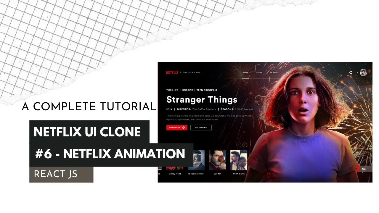 How to Recreate the Animation in Netflix Using React JS