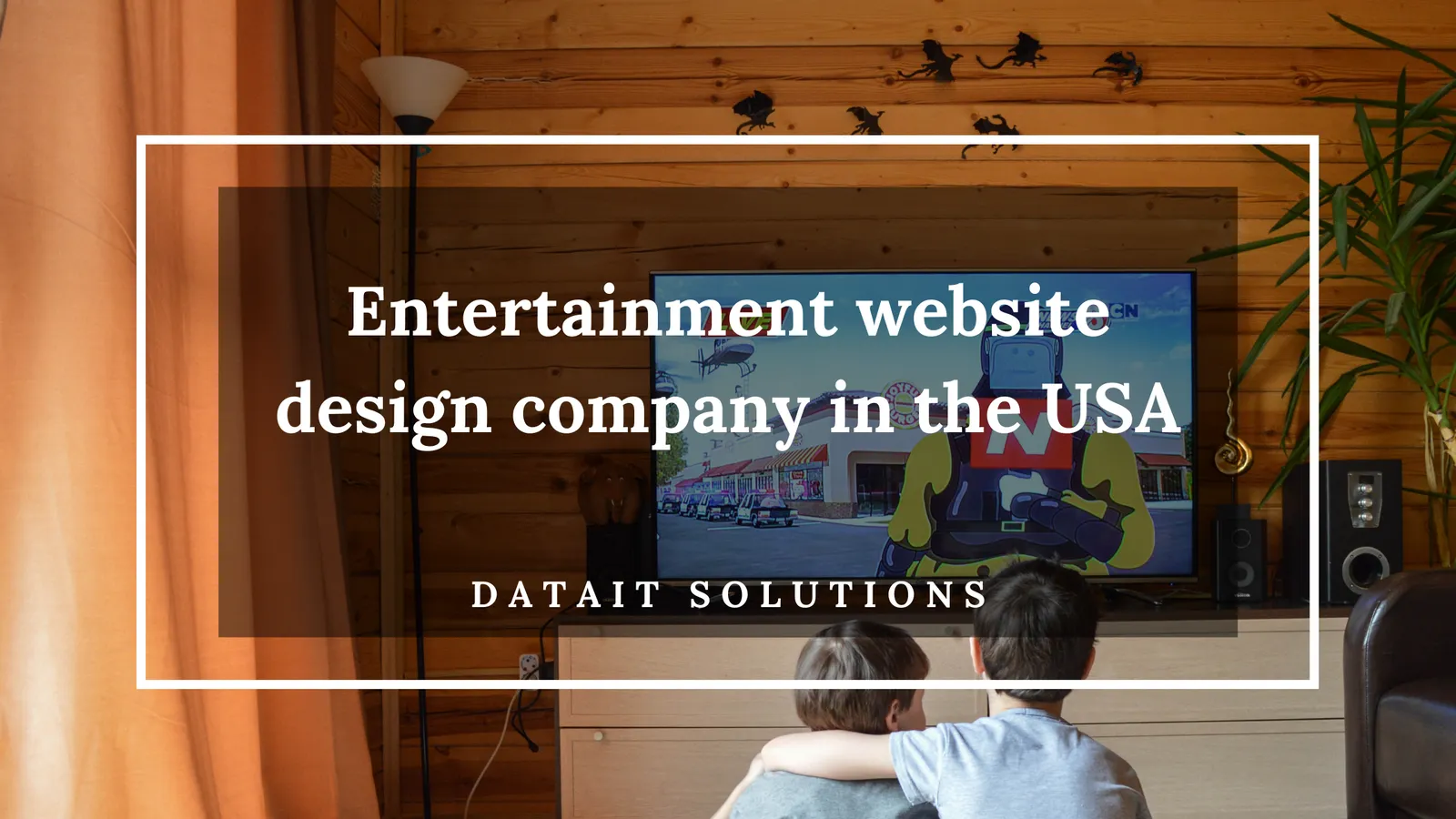 Entertainment website design company in the USA