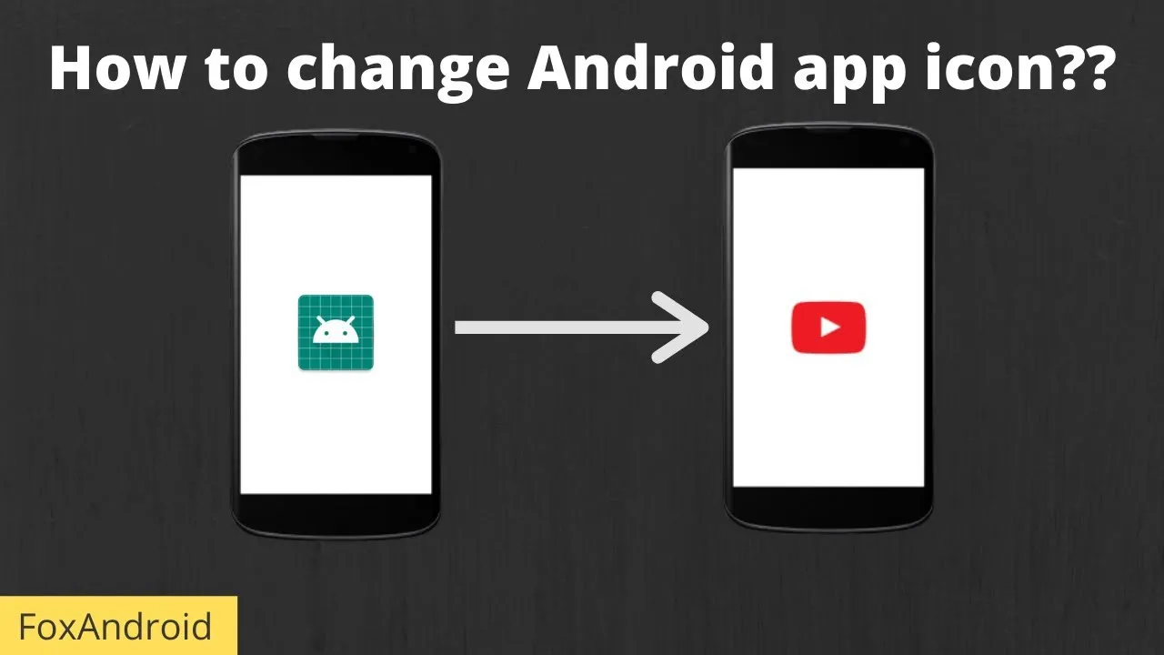 How to Change App Icon in android Studio