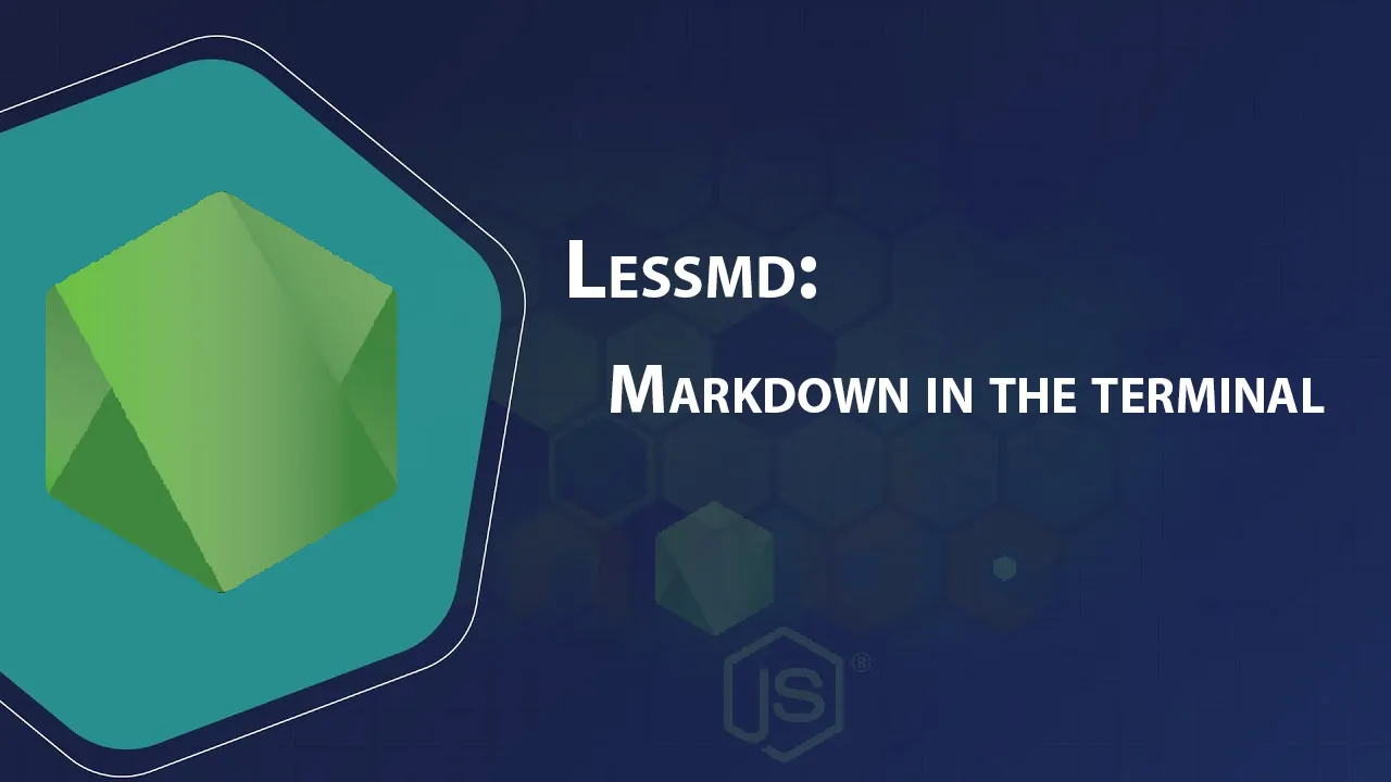 Lessmd: Markdown in The Terminal