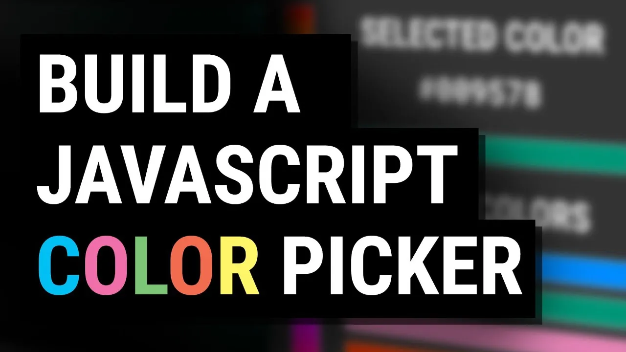 How to Create a Custom Color Picker Using HTML, CSS & JavaScript