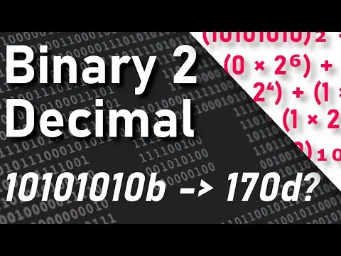 How to Convert Binary Numbers into Decimal Numbers