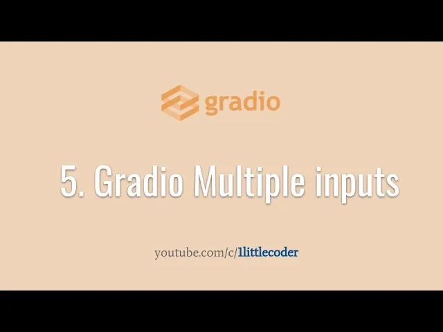 Gradio ML UI Course: Gradio Multiple Inputs Outputs