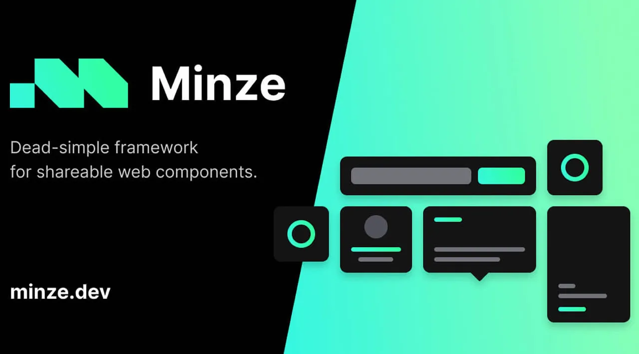 Minze: A JavaScript Framework for Native Web Components