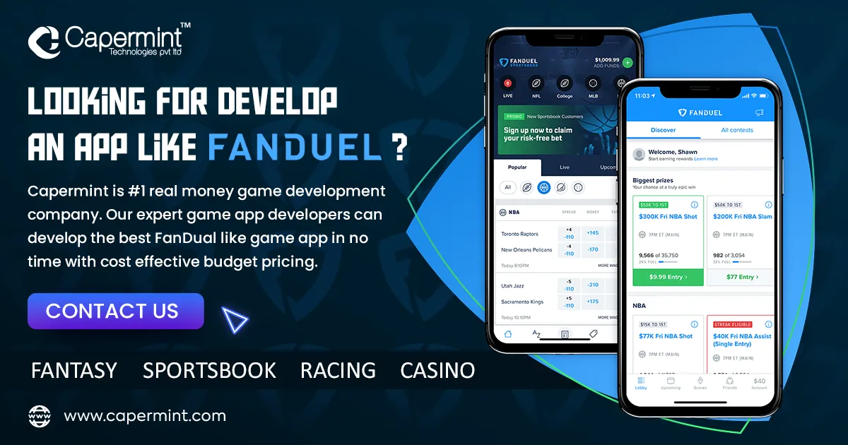How to develop an app like FanDuel & how much does it cost?