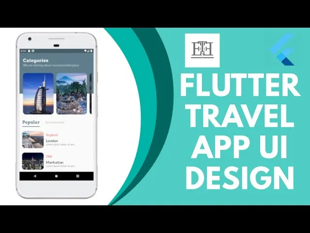 How to Use The Flutter Travel App UI in 19 Minutes