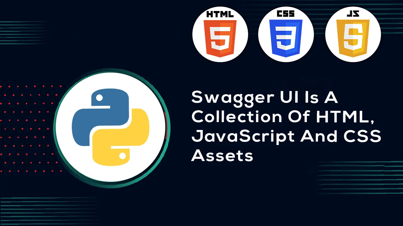 Swagger UI Is A Collection Of HTML, JavaScript and CSS Assets