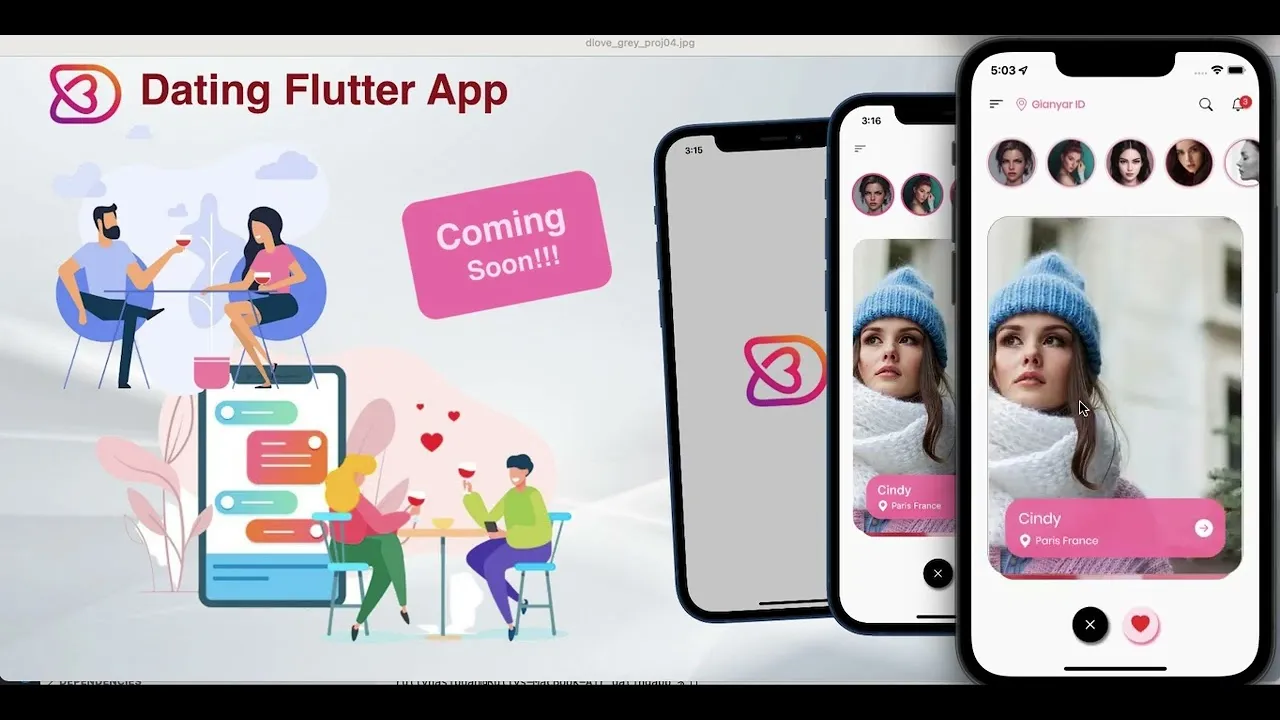 Dating Flutter App with GetX #2