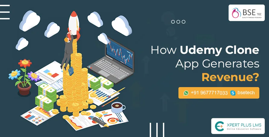 How Udemy Clone App Generates Revenue? - Expert Plus LMS