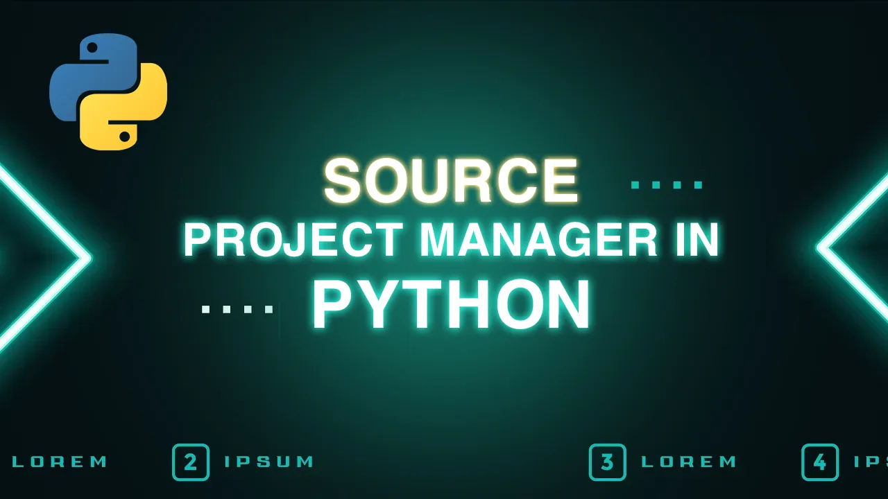 Source Python Project Manager