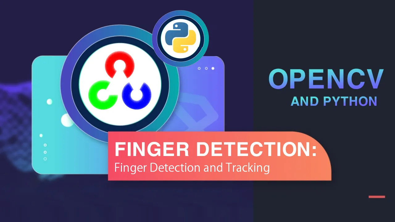 Finger Detection and Tracking using OpenCV and Python