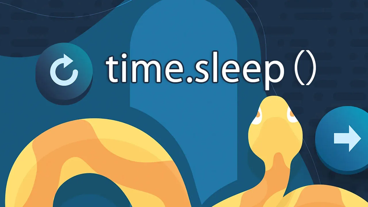 Pythonでtime.sleep（）メソッドを使用する