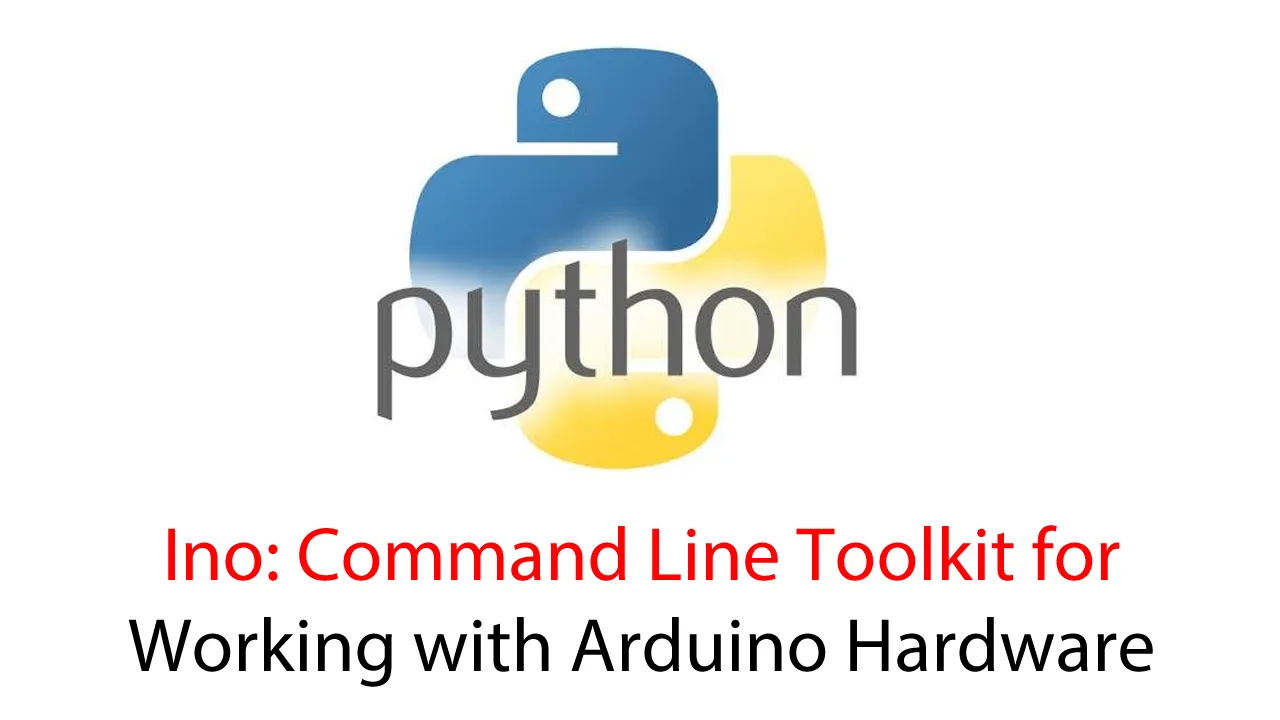 Ino: Command Line Toolkit for Working with Arduino Hardware