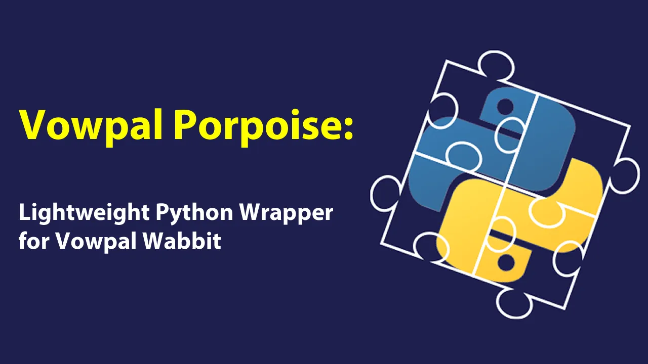 Vowpal Porpoise: Lightweight Python Wrapper for Vowpal Wabbit