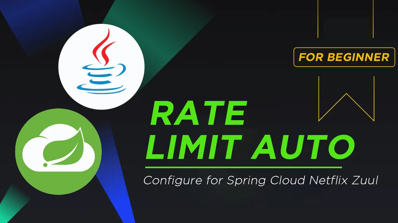 Rate Limit Auto-configure for Spring Cloud Netflix Zuul