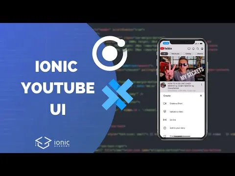 Building the YouTube UI with Ionic Angular