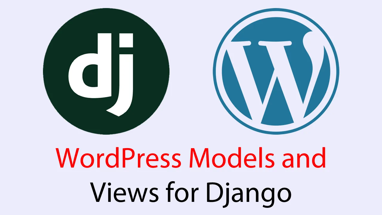 Django Wordpress: WordPress Models and Views for Django