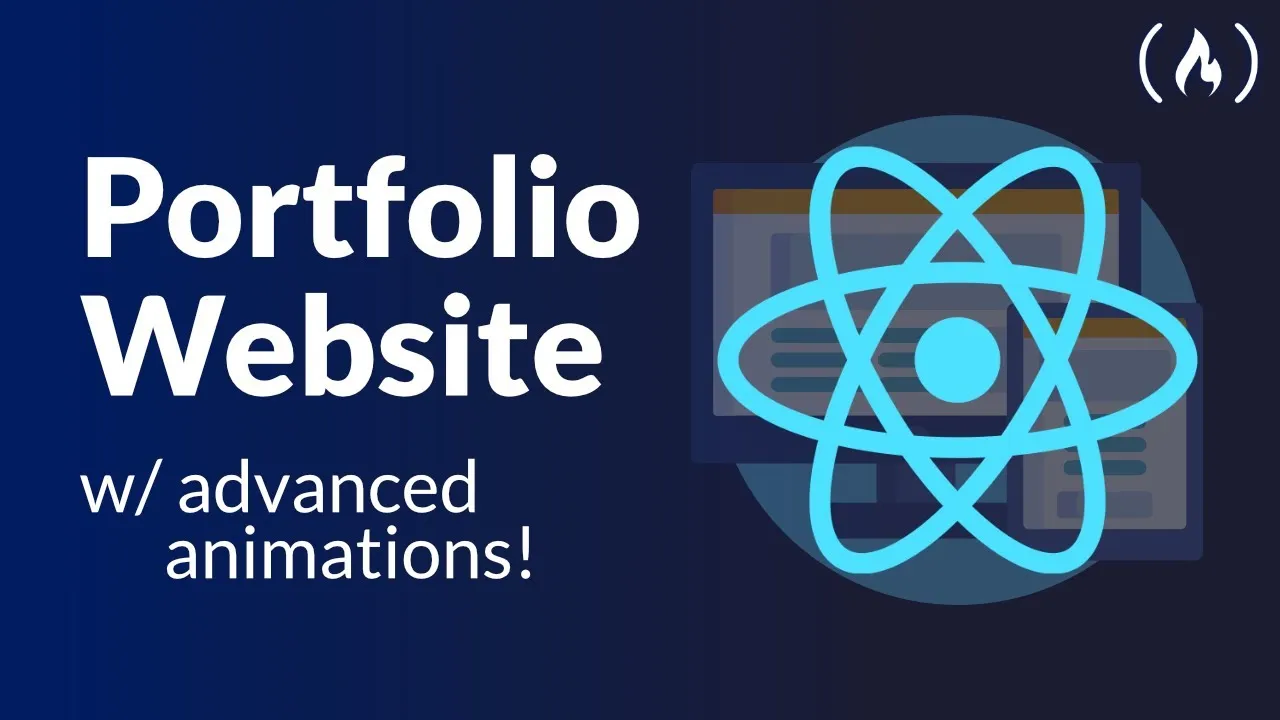 How to Build React Portfolio Website with Advanced Animations
