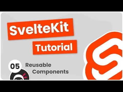 SvelteKit Crash Course #5: How to Create Reusable Components