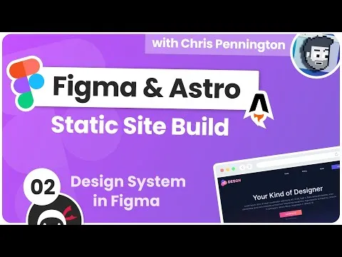 Create Static Website with Figma & Astro #2: How to Design System