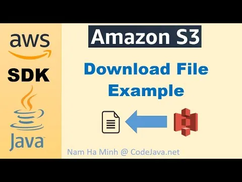 AWS SDK for Java - Download Files from S3 Examples